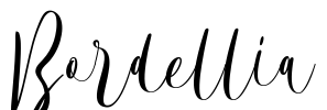Bordellia 字体预览图