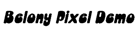 Belony Pixel Demo