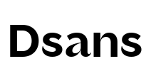 Dsans 字体预览图