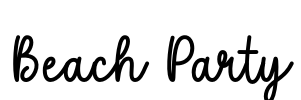 Beach Party