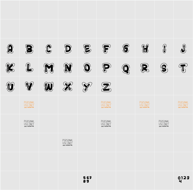 BLACKSWEET 字符映射表