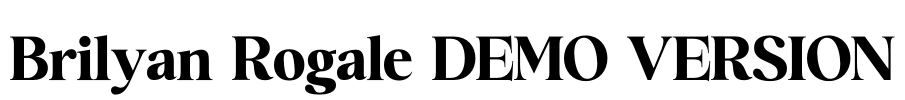 Brilyan Rogale DEMO VERSION