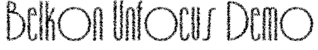 Belkon Unfocus Demo
