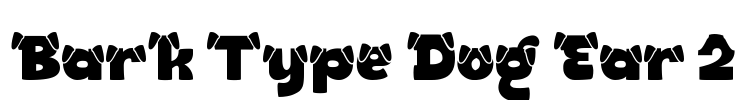 Bark Type Dog Ear 2