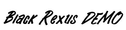 Black Rexus DEMO
