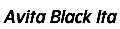 Avita Black Ita