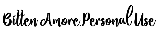 Bitten Amore Personal Use