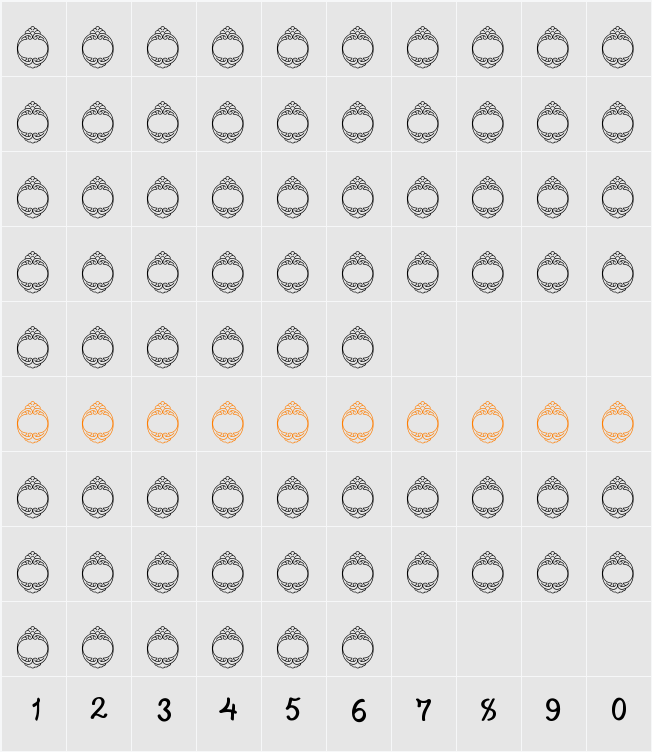 ayat quran 3 字符映射表