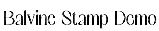 Balvine Stamp Demo