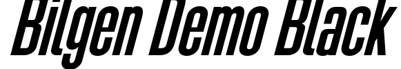 Bilgen Demo Black