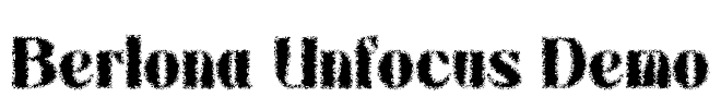 Berlona Unfocus Demo