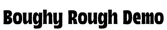 Boughy Rough Demo