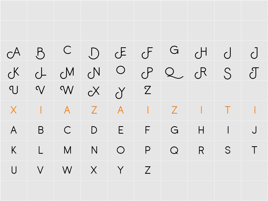 Berista 字符映射表