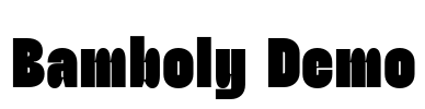 Bamboly Demo