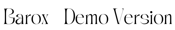 Barox - Demo Version
