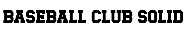 Baseball Club Solid