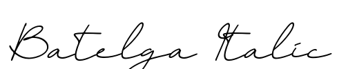 Batelga Italic
