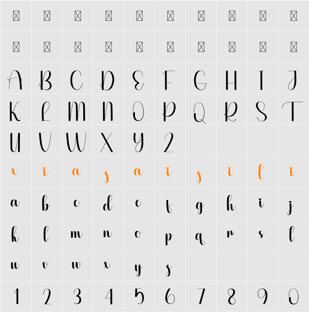 Backdoor 字符映射表