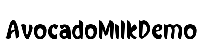 AvocadoMilkDemo