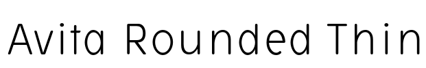 Avita Rounded Thin
