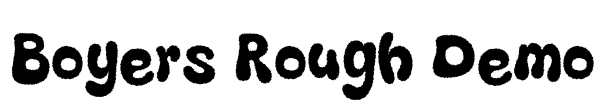 Boyers Rough Demo