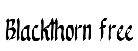 Blackthorn Free