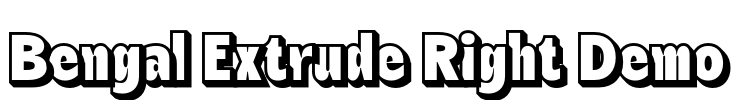 Bengal Extrude Right Demo