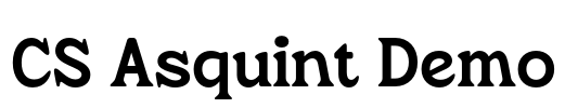 CS Asquint Demo