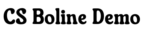 CS Boline Demo