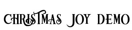 Christmas Joy Demo