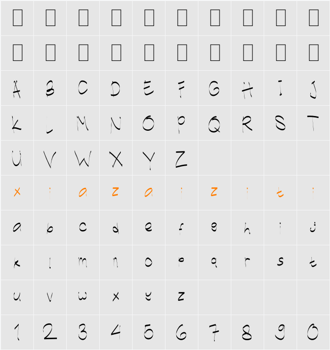 Cheec 字符映射表