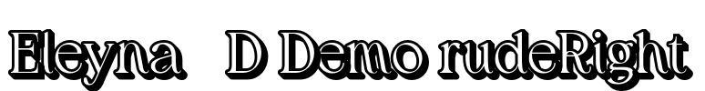 Eleyna 3D Demo rudeRight