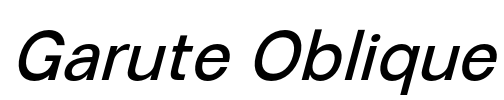 Garute Oblique