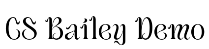CS Bailey Demo