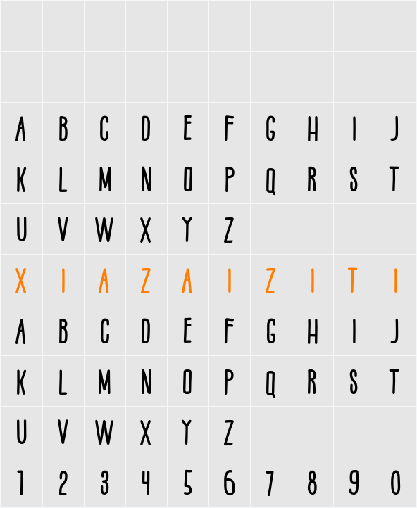 Farmshow 字符映射表