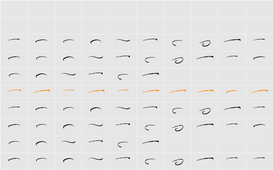 Fenggasta Swash 字符映射表