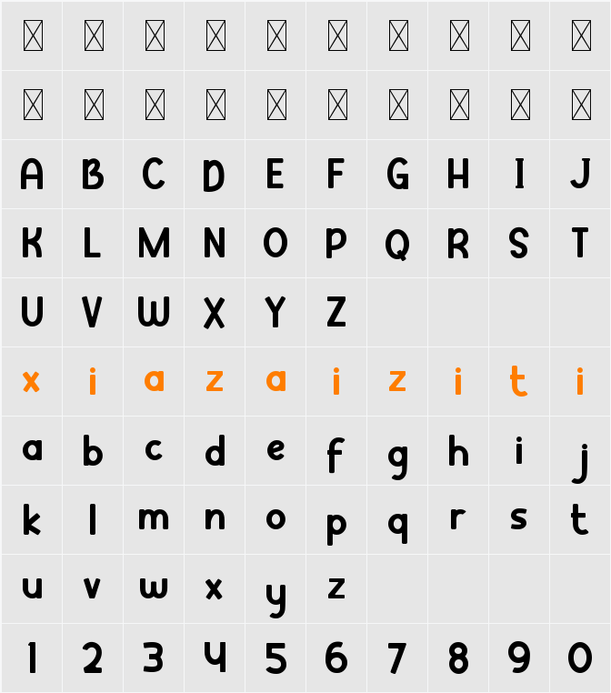 Clever Science 字符映射表