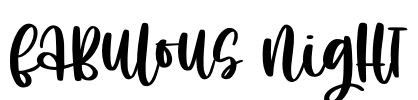 Fabulous Night