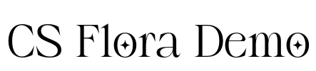 CS Flora Demo