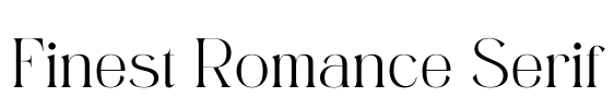 Finest Romance Serif