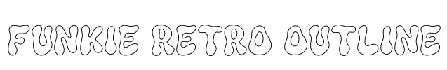 Funkie Retro Outline