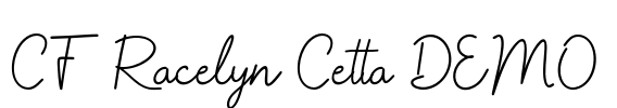 CF Racelyn Cetta DEMO
