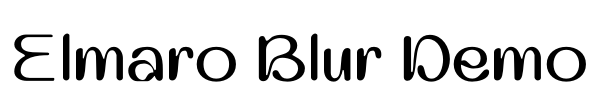 Elmaro Blur Demo