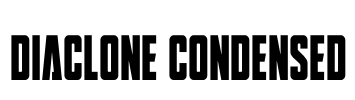 DiaClone Condensed