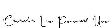 Casandra Lie Personal Use