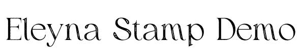 Eleyna Stamp Demo