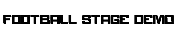 Football Stage DEMO
