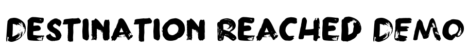 Destination Reached DEMO