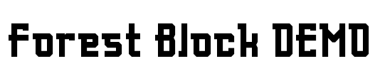 Forest Block DEMO