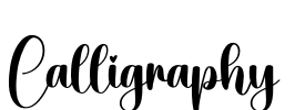 Calligraphy